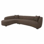 - Bank Pandora brown chunky lounge left