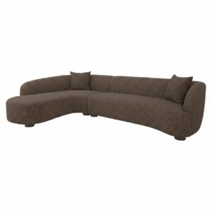 - Bank Pandora brown chunky lounge left