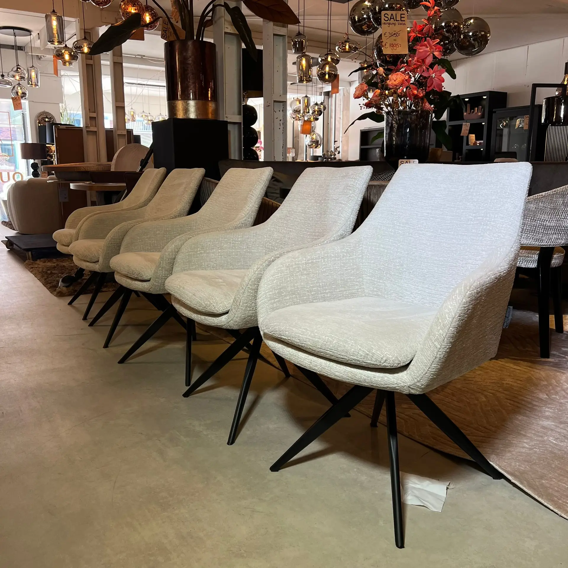 4 Eetkamerstoelen Lisanne Richmond outlet1121