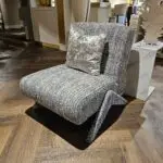 Lounge Chair Lexi Blue Coco vu2511