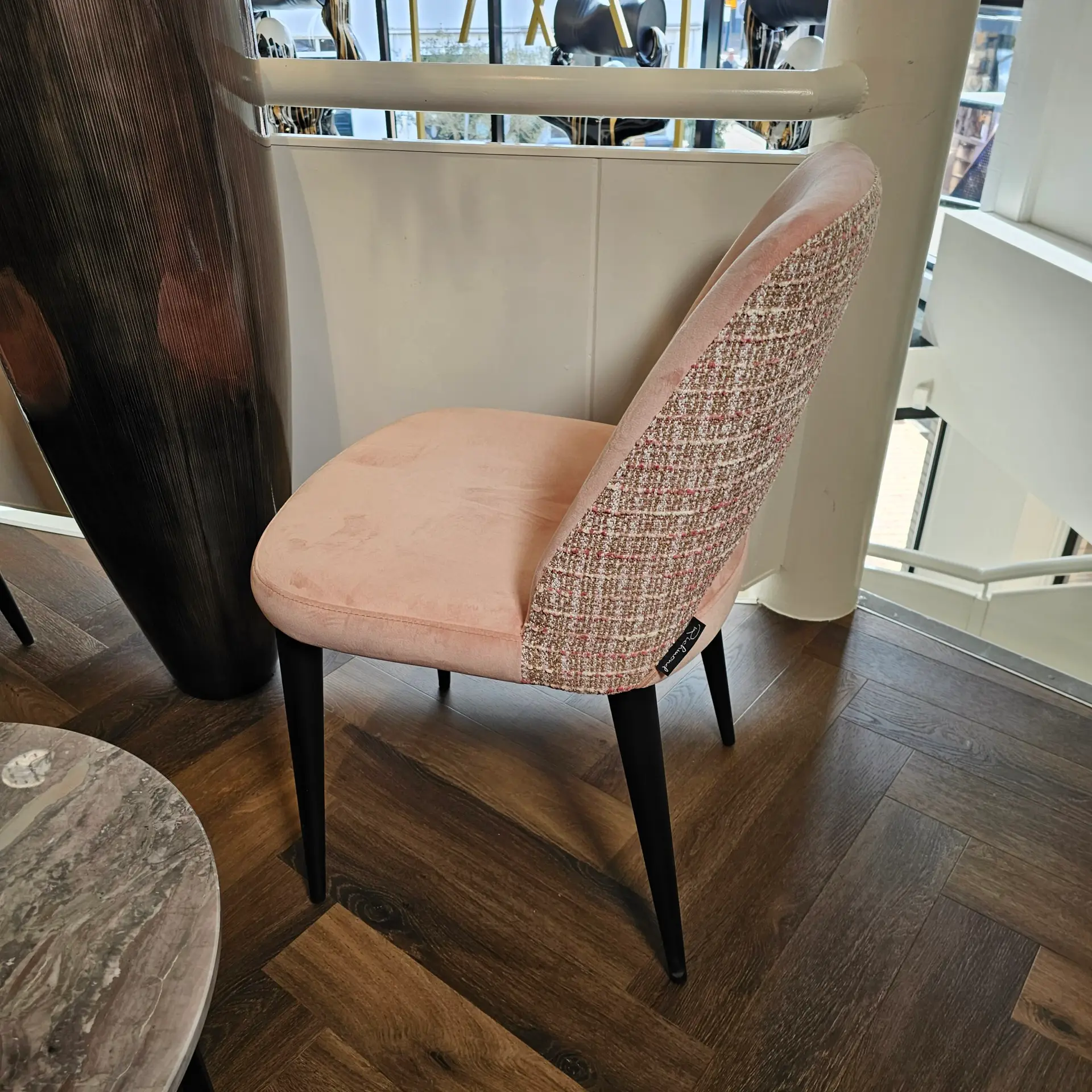 2x Eetkamerstoel Tabitha Trendy Rose vu2520 - Afbeelding 2