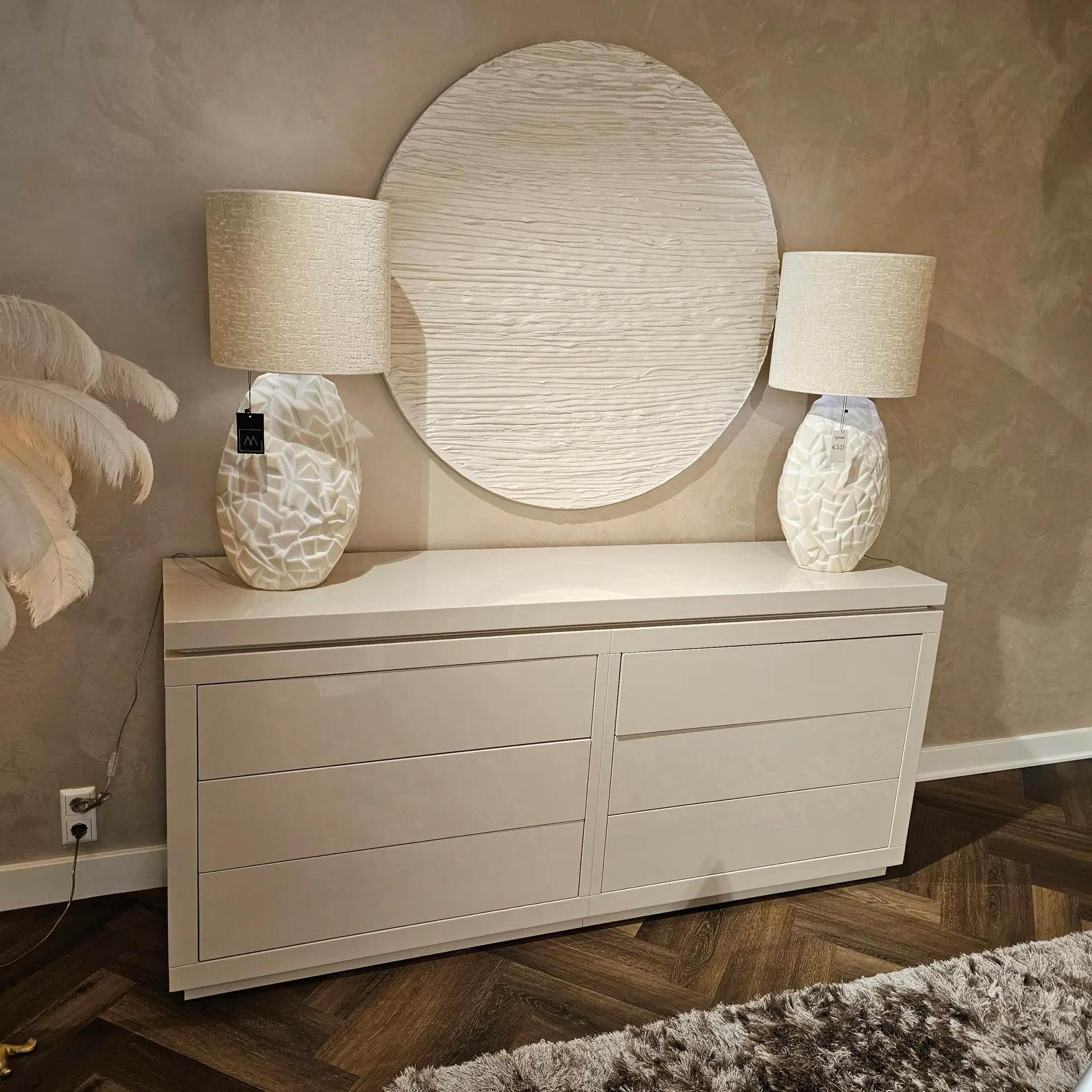 Dressoir Taupe 6 Lades vu2526