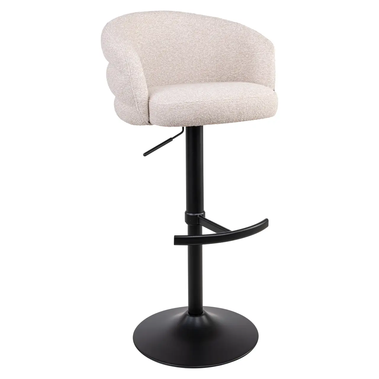- Barstoel Nikki biscotti swivel fire retardant