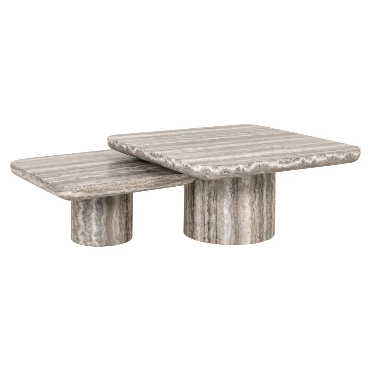 - Salontafel Dulce grey (denizly) (Set of 2)