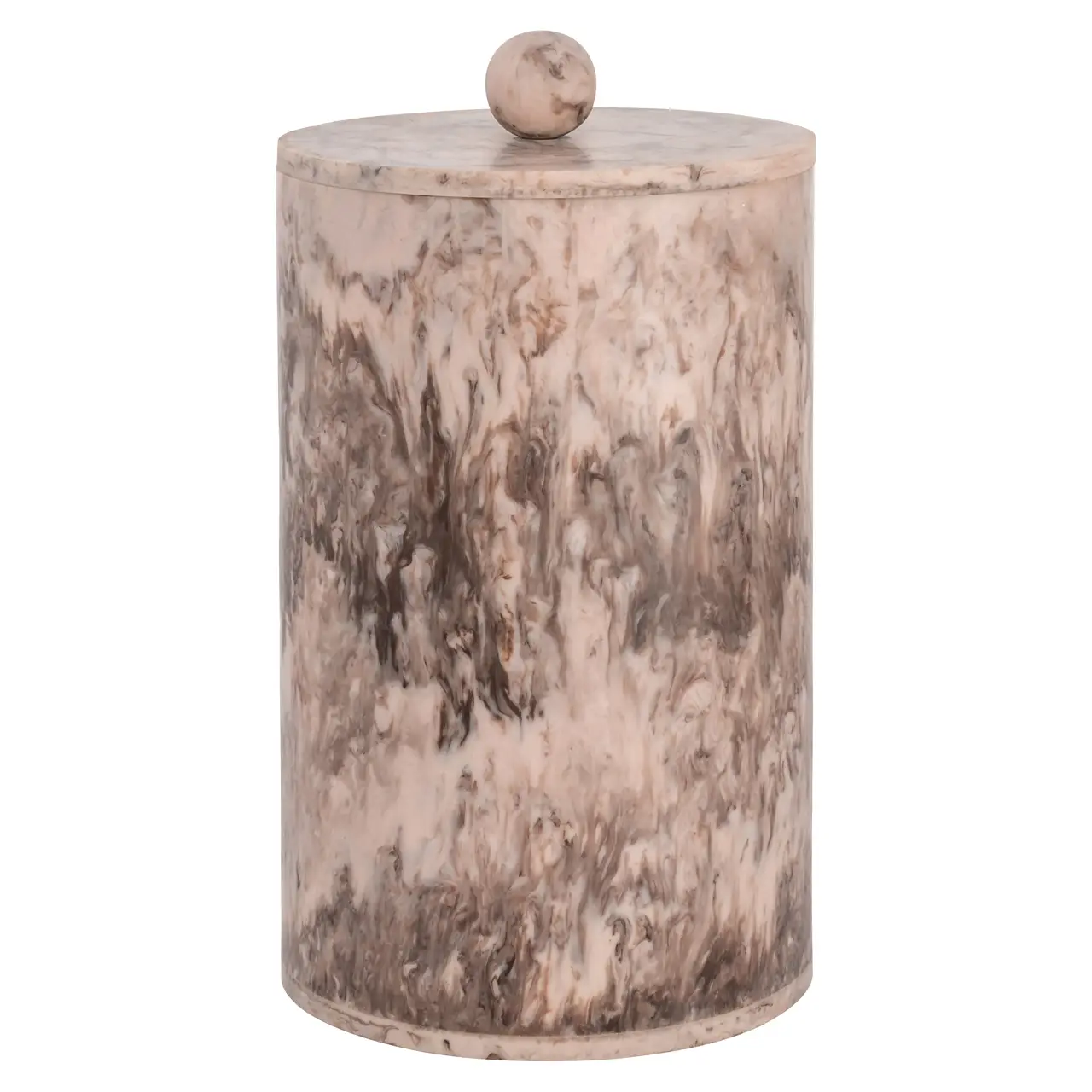 - Opbergdoos Rosaline chocolat brown storage jar small