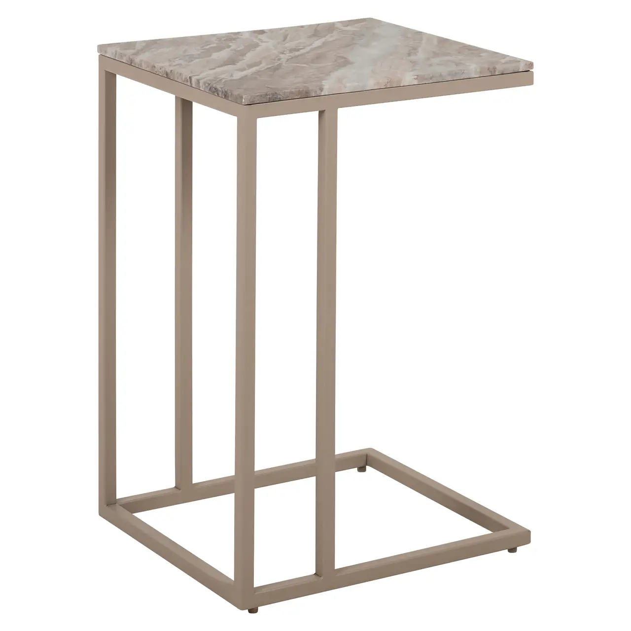 - Bankbijzettafel Fairfax clay