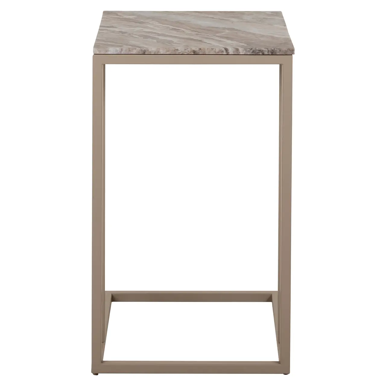 - Bankbijzettafel Fairfax clay