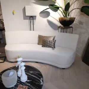 Eetbank Curly Ovaal vu2532