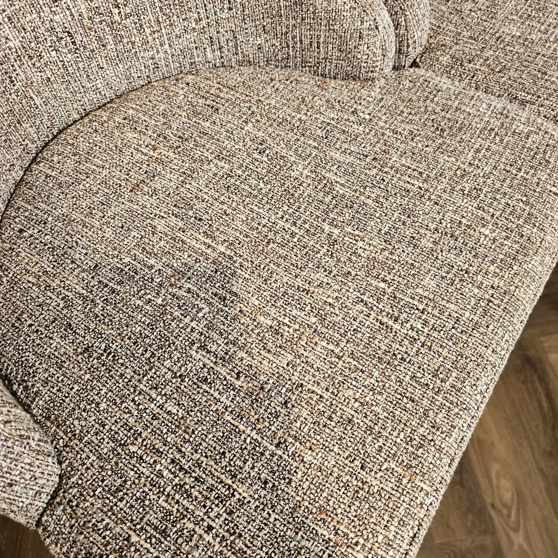 2x Barstoel Bolton Brown Tweed Richmond vu2538 - Afbeelding 2