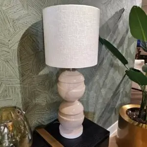 Lamp met Kap Cappuchino vu2553