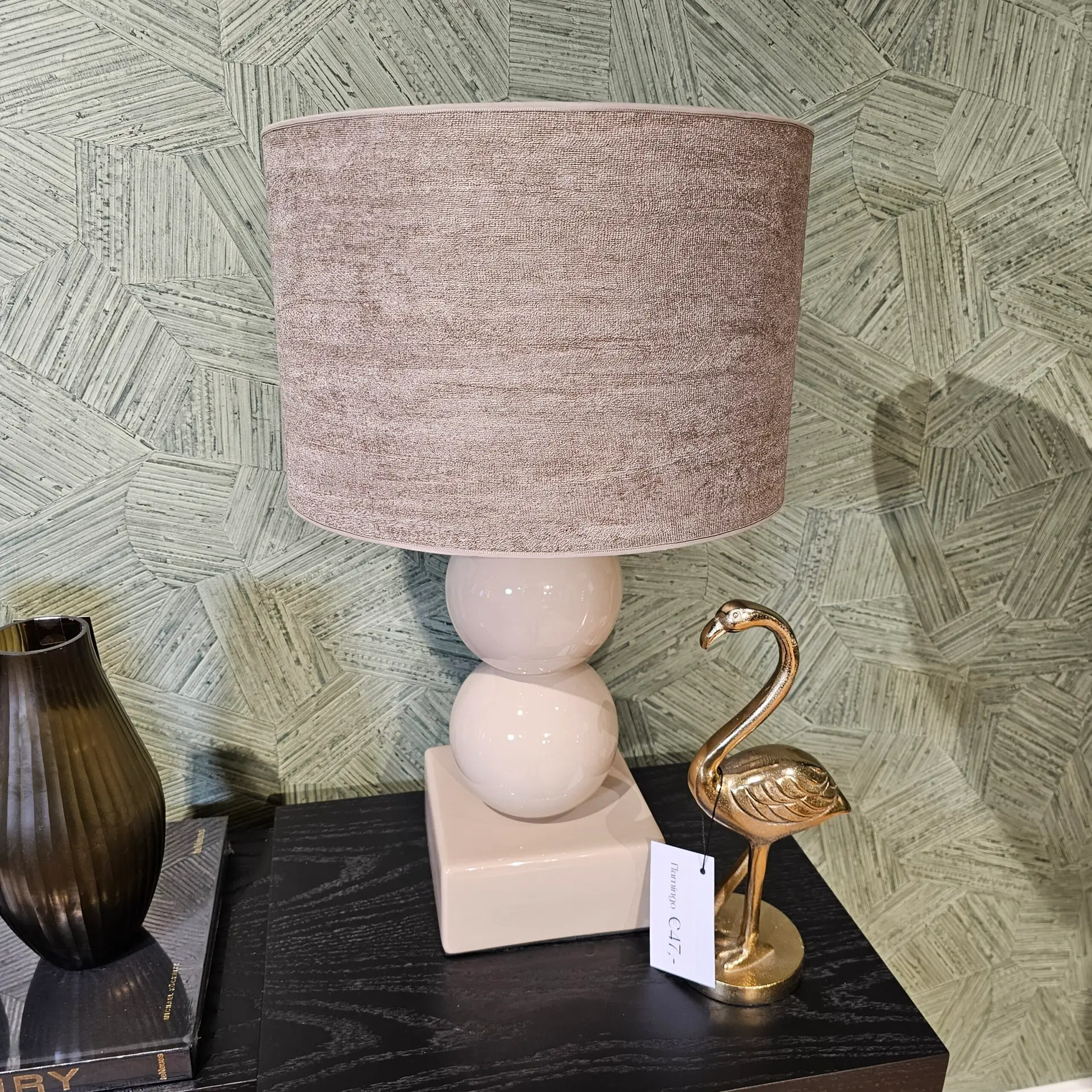 Lamp met Kap Cappuchino vu2554