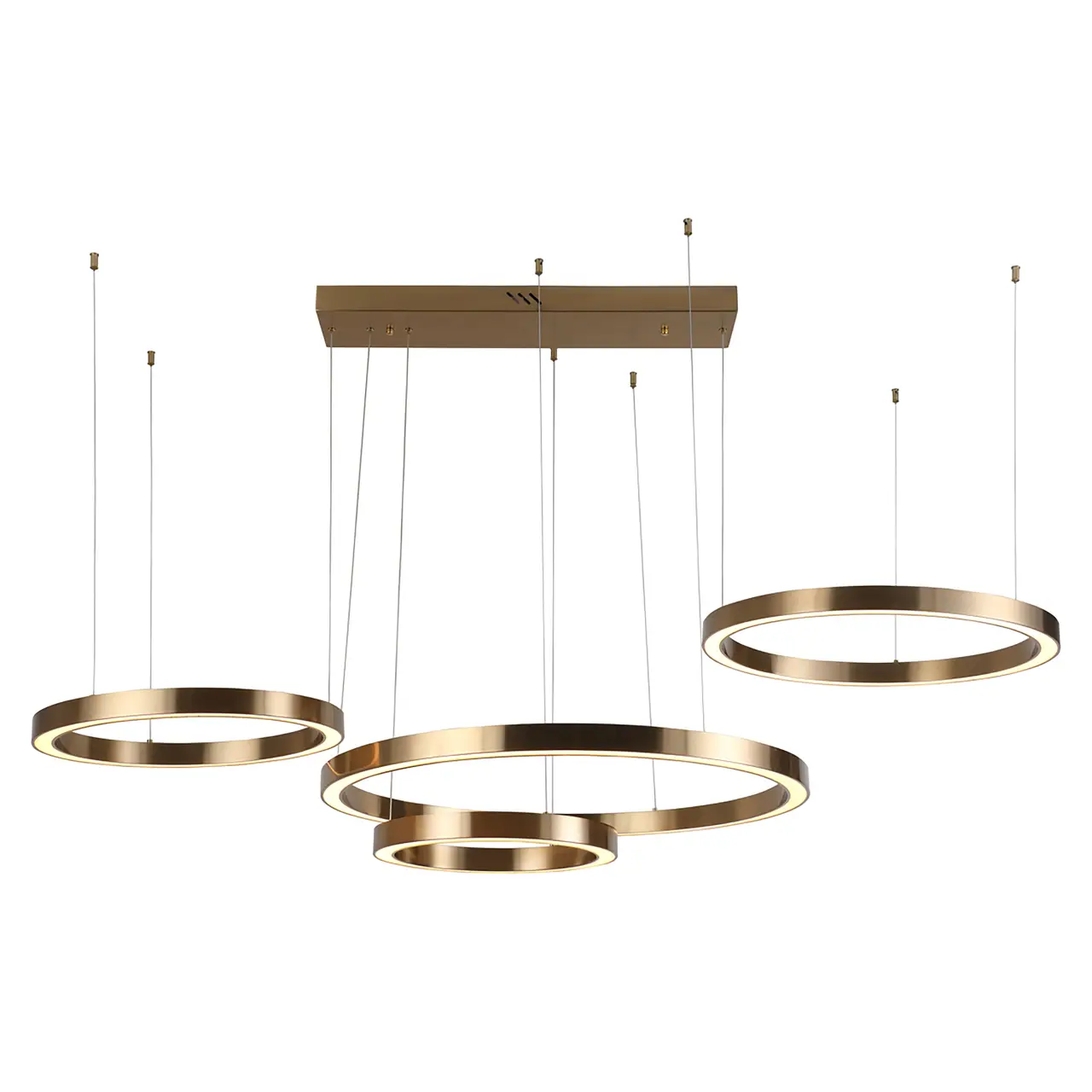 - Hanglamp Lilou brushed gold