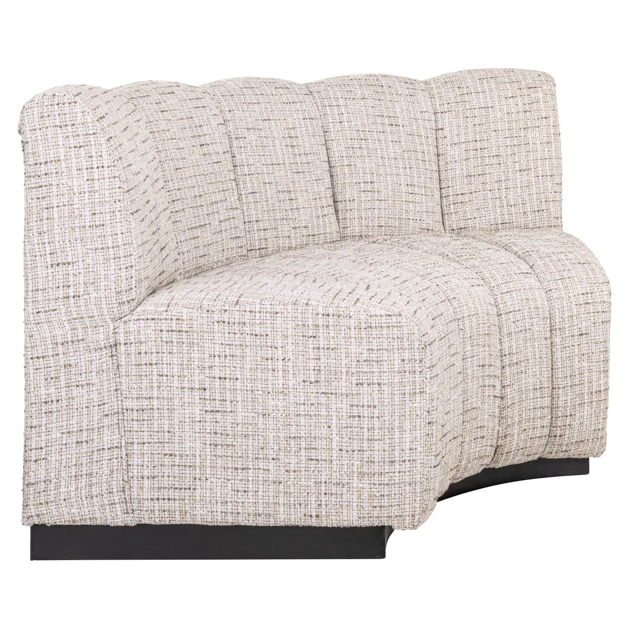 - Eetkamer bank Hillpark customized round corner