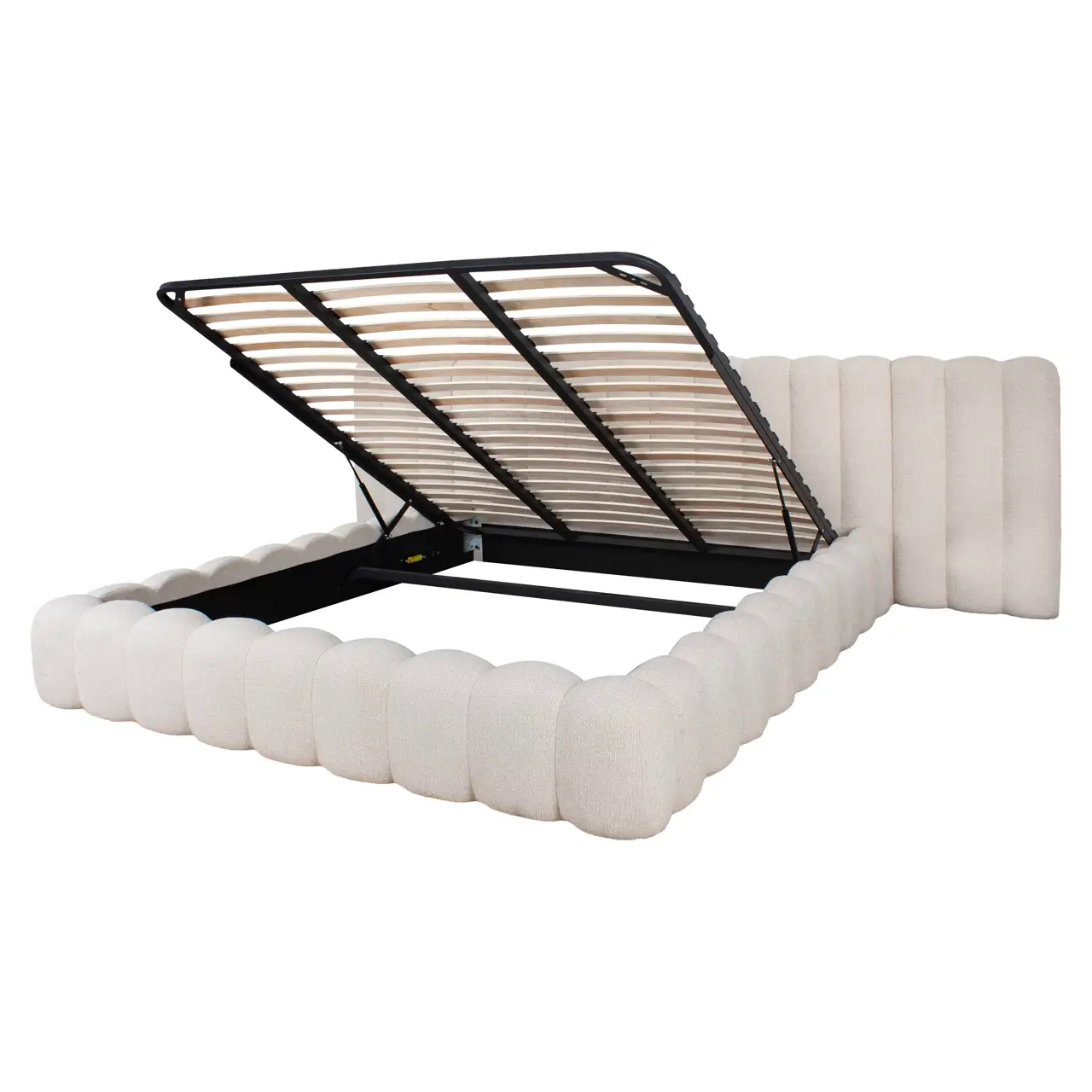 - Bed Cupidon cream fancy 180x210 (mattress size (excl.)) with storage