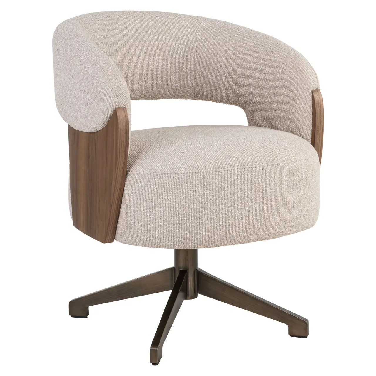 - Eetkamerstoel Pollux lodge desert walnut