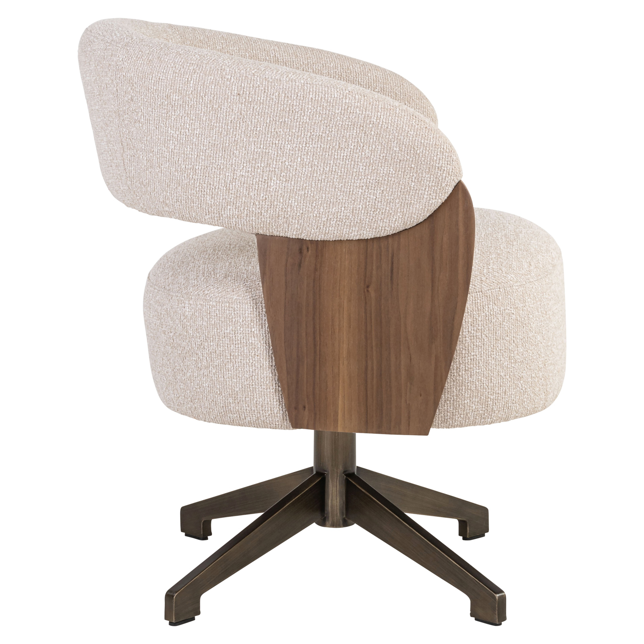 - Eetkamerstoel Pollux lodge desert walnut