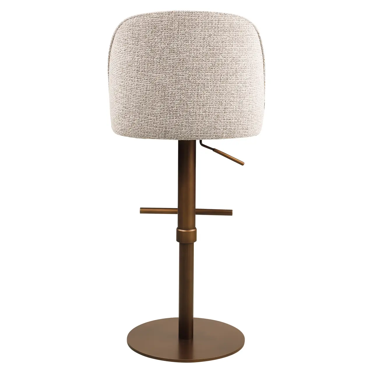 - Barstoel Vesper mocca fancy swivel