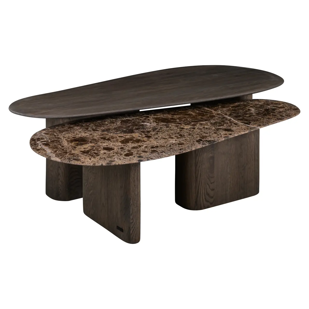 - Salontafel Castello Smoked charchoal (Set of 2)