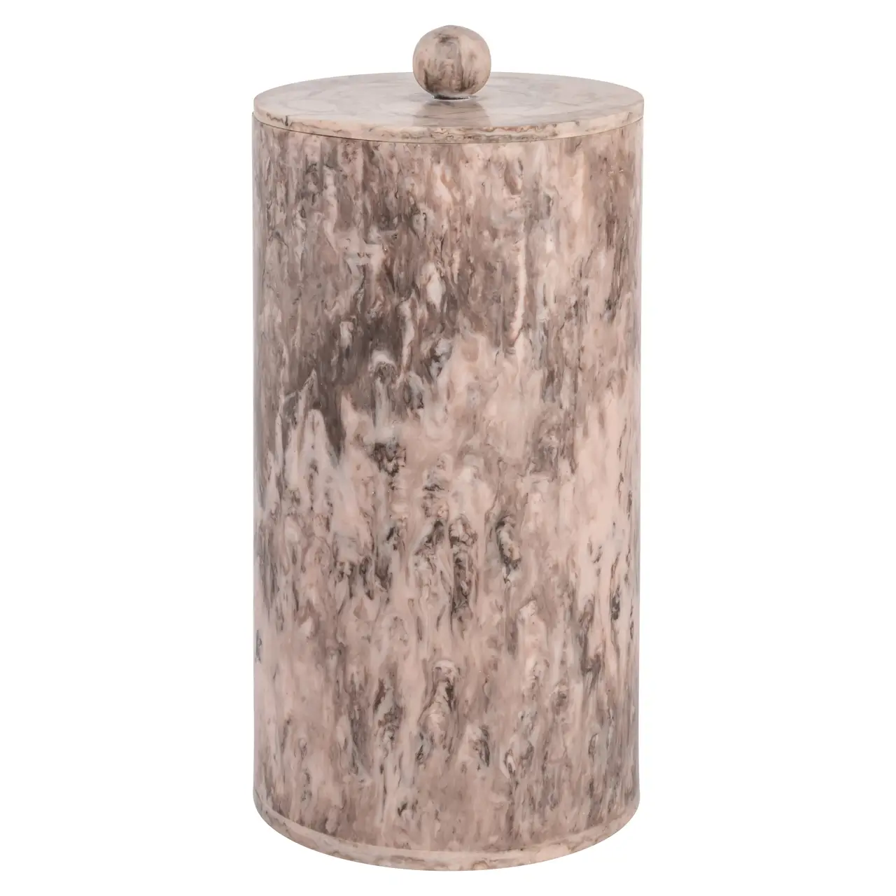 - Opbergdoos Rosaline chocolat brown storage jar large