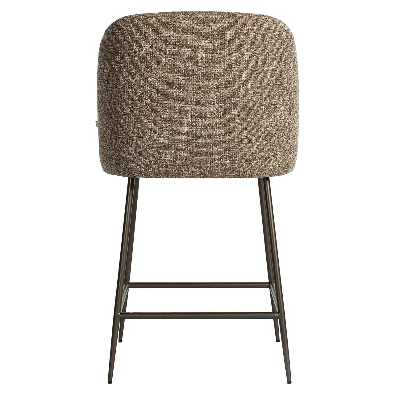 - Counterstoel Pullitzer brown tweed