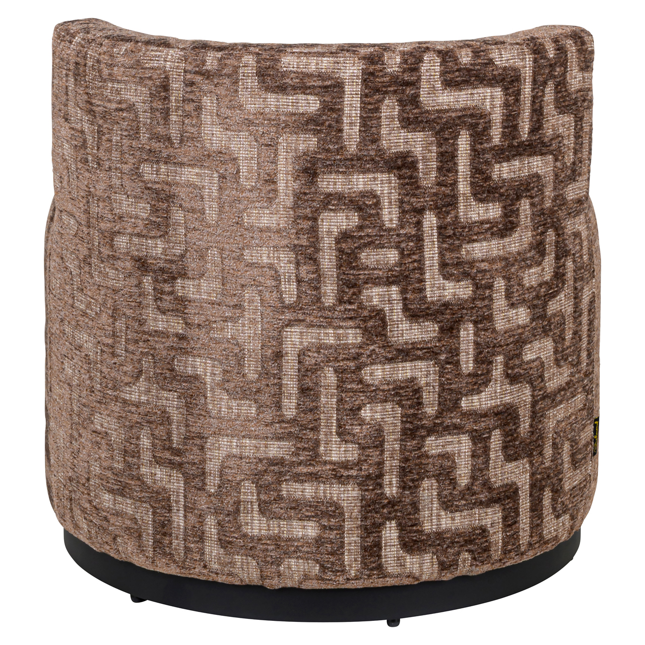- Lounge stoel Franny brown labyrinth