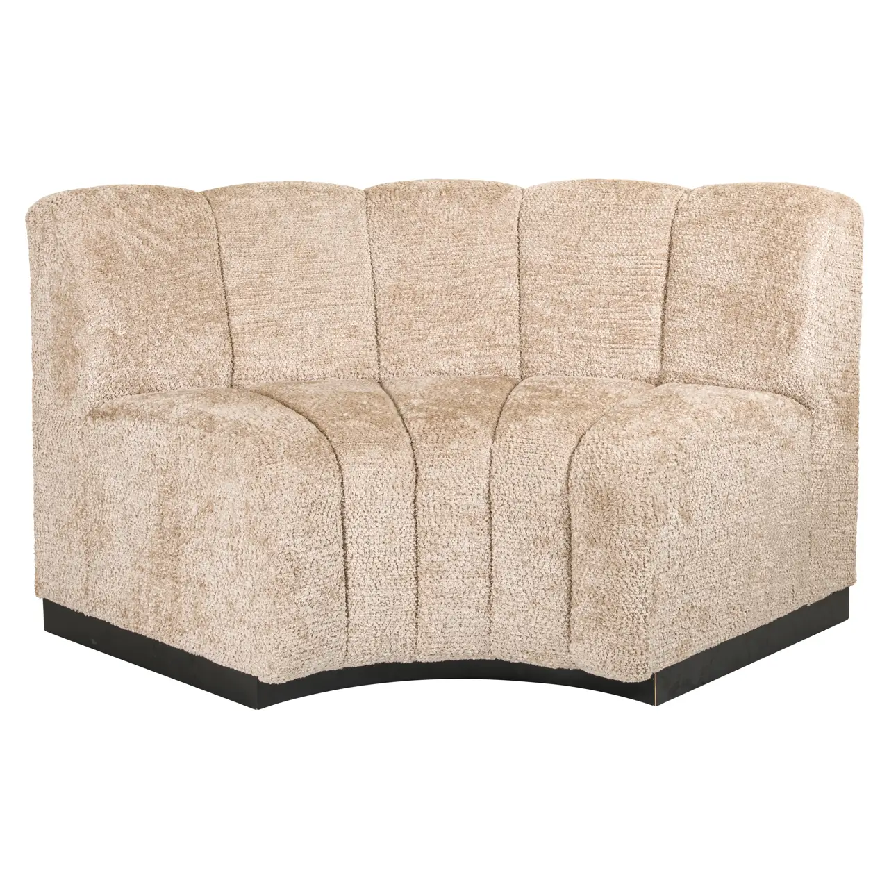 - Eetkamer bank Hillpark lovely beige round corner