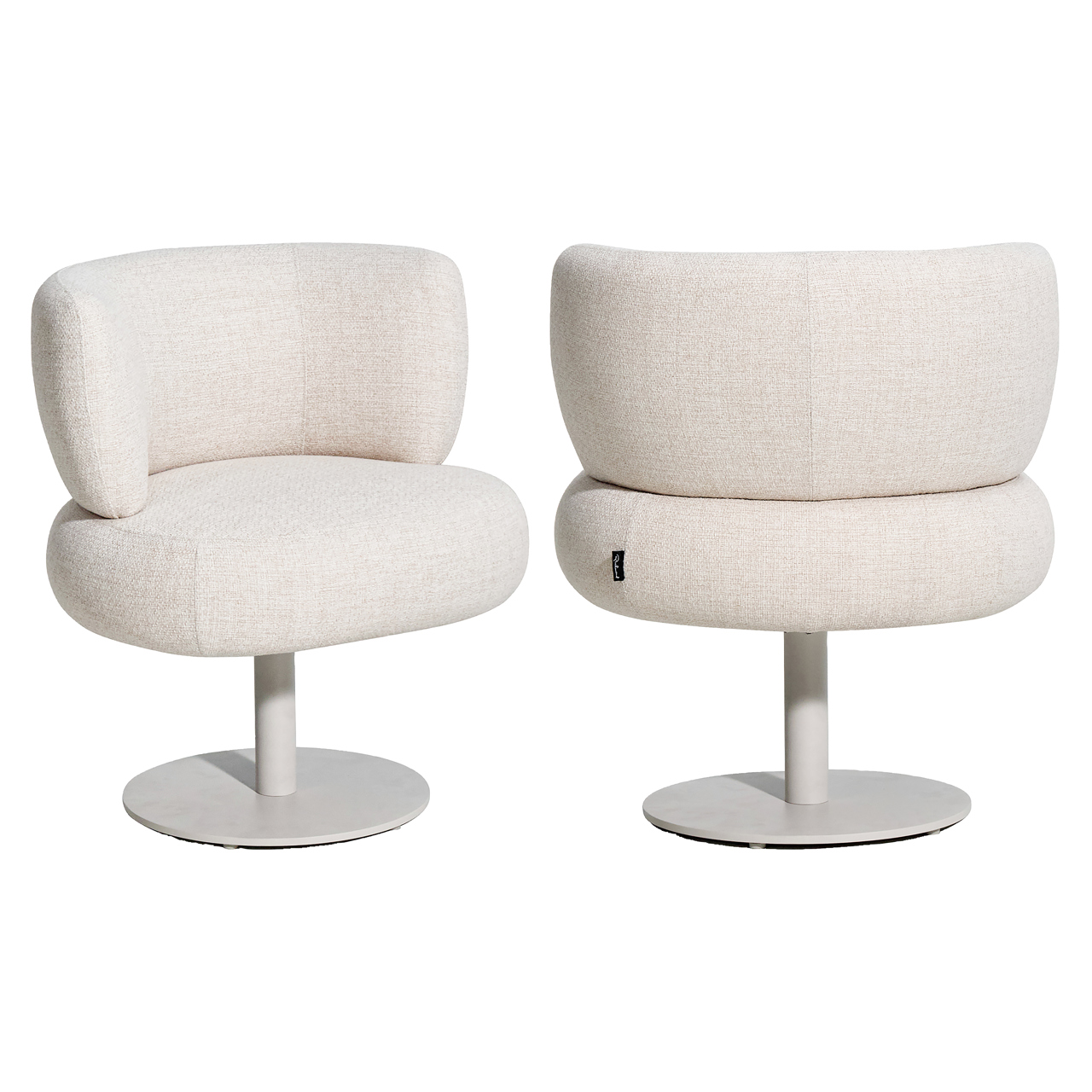 - Outdoor eetkamerstoel Mason beige alpine swivel