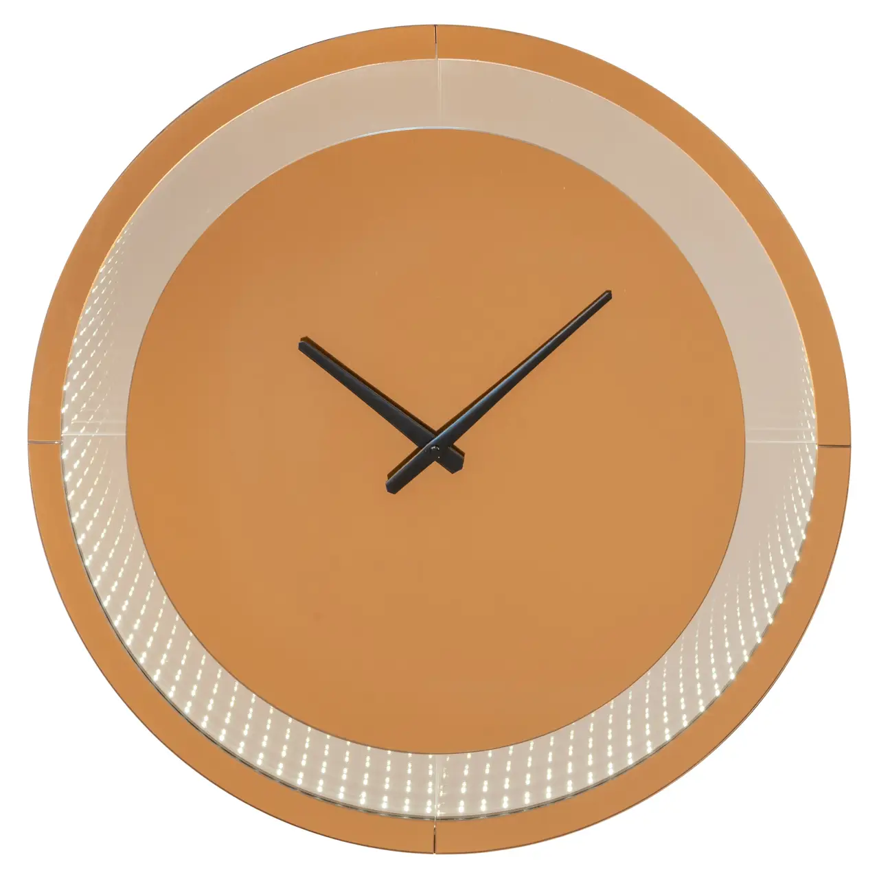 - Wandlamp Julia brown - Led Clock