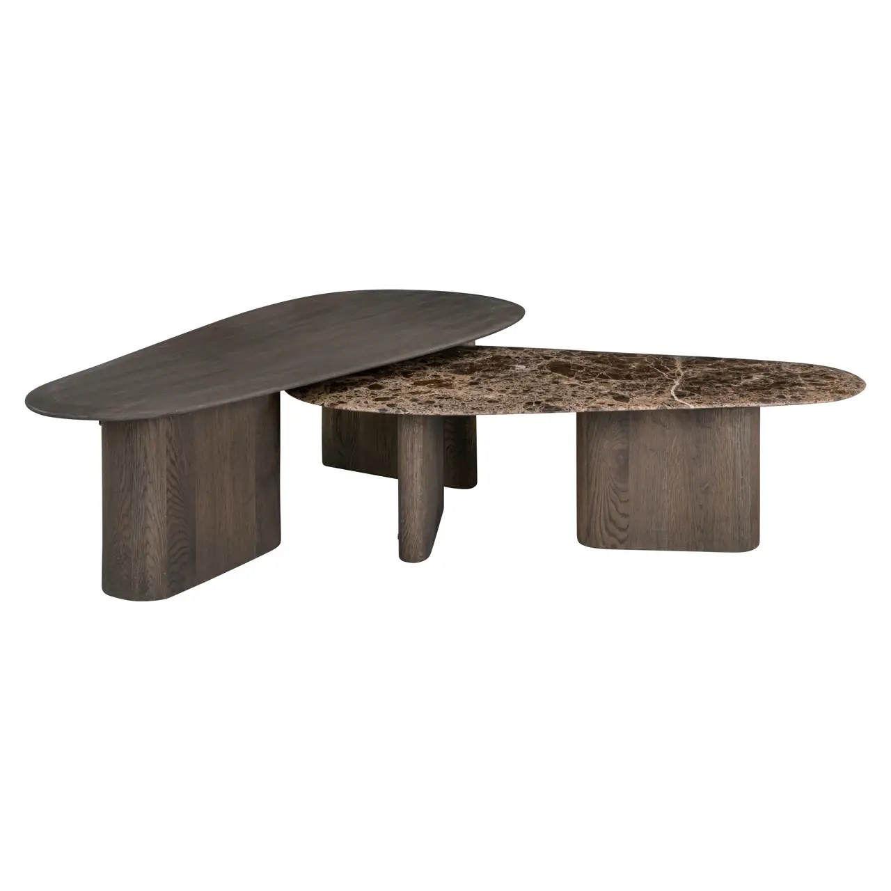 - Salontafel Castello Smoked charchoal (Set of 2)