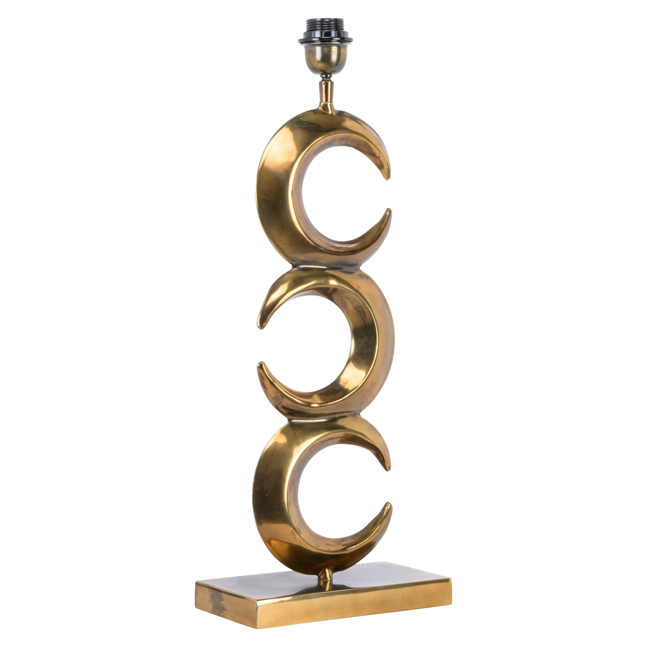- Tafellamp Amina brass antique