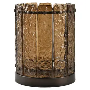 - Windlicht Nuri brown small