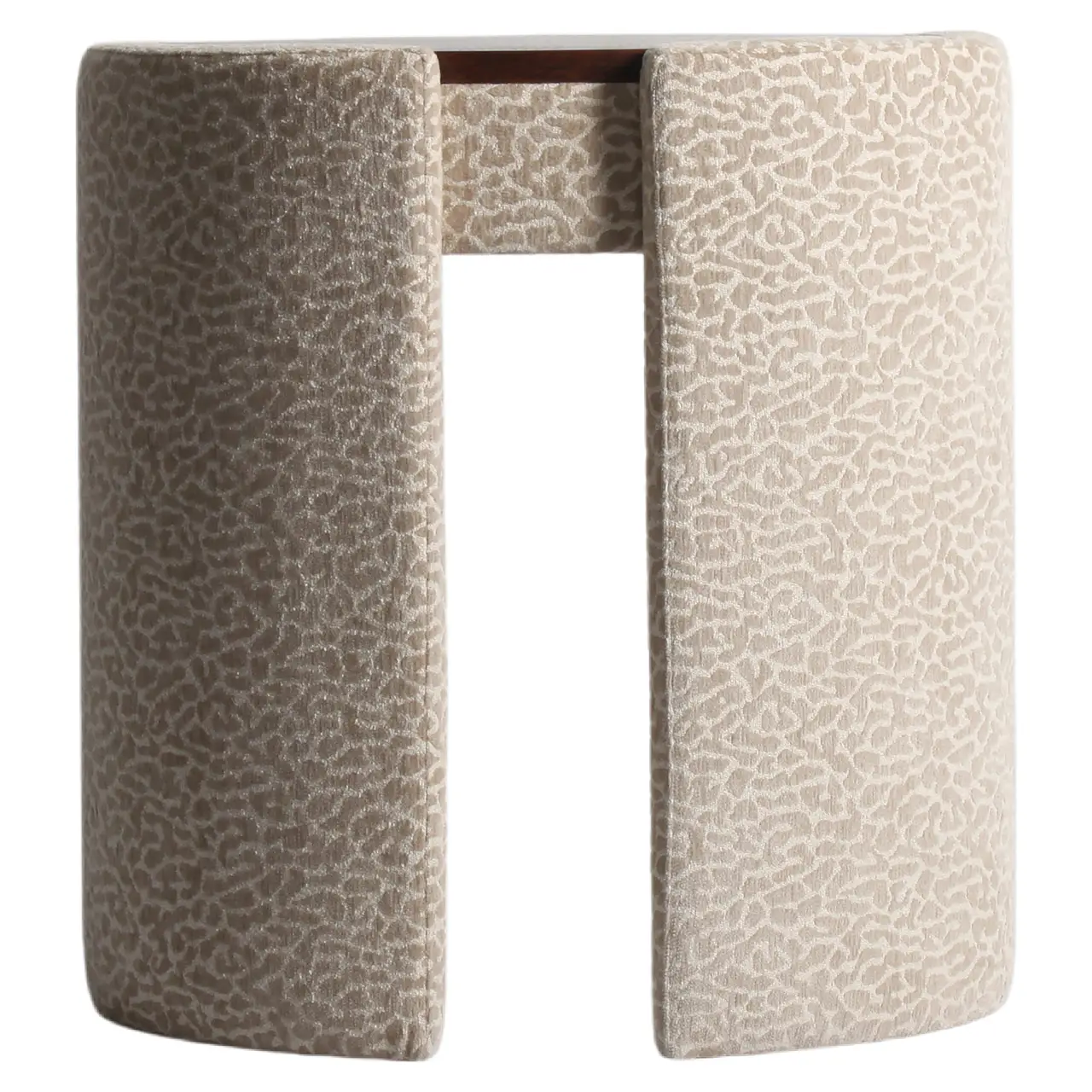 - Bureau Roxenne beige leopard dressing table