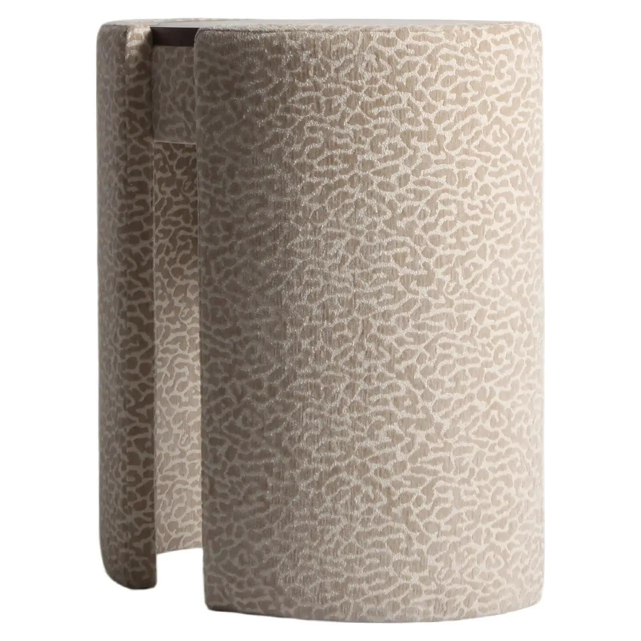 - Bureau Roxenne beige leopard dressing table