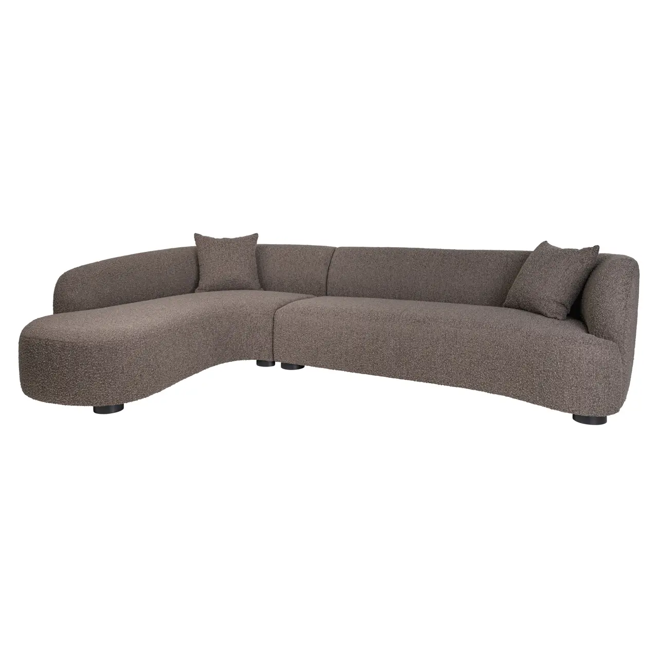 - Bank Pandora brown chunky lounge left
