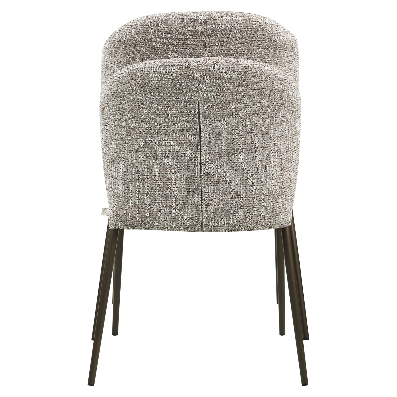 - Eetkamerstoel Stacker earth tweed fire retardant (Set of 2)