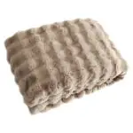 - Plaid Nordic Plush beige 150x200