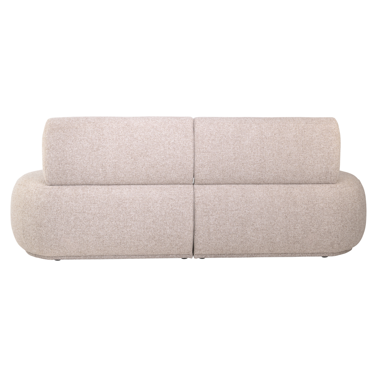 - Eetkamer bank Sorrobon cayenne brown straight (Set of 2)