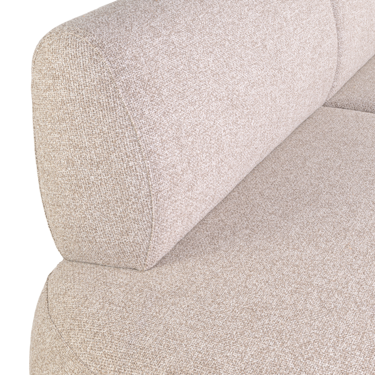 - Eetkamer bank Sorrobon cayenne brown straight (Set of 2)