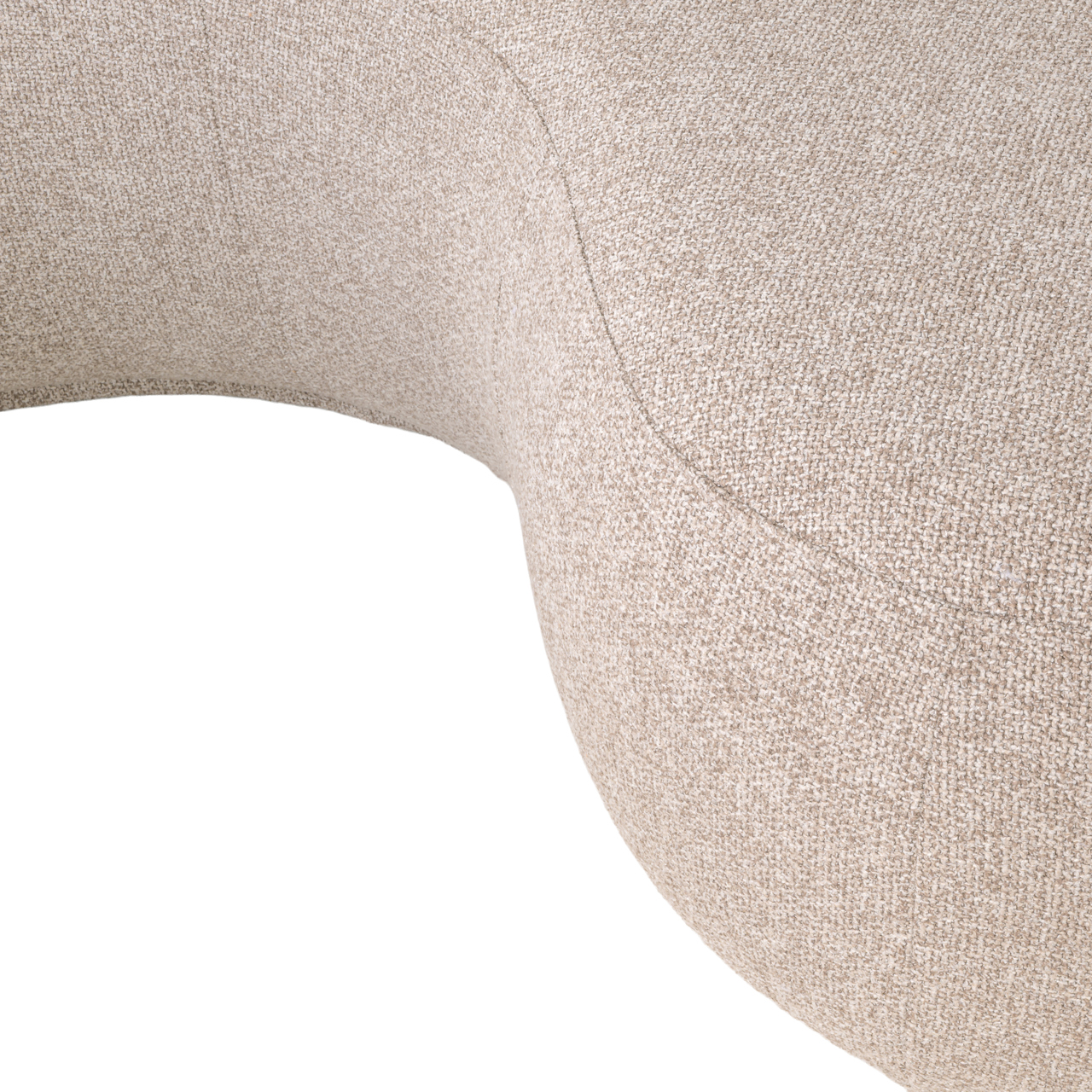 - Eetkamer bank Sorrobon cayenne brown round (Set of 2)