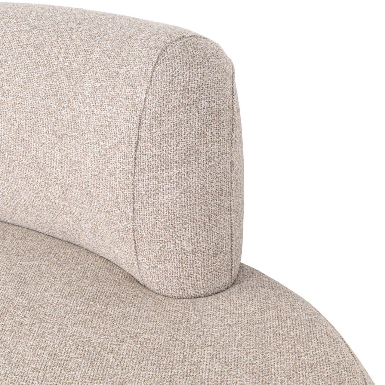 - Eetkamer bank Sorrobon cayenne brown round (Set of 2)