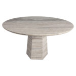- Eettafel Westin grey 135Ø