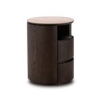 - Nachtkastje Nando brown 2-drawers