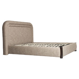- Bed Citadel sand tweed 160x200 (mattress size (excl.))