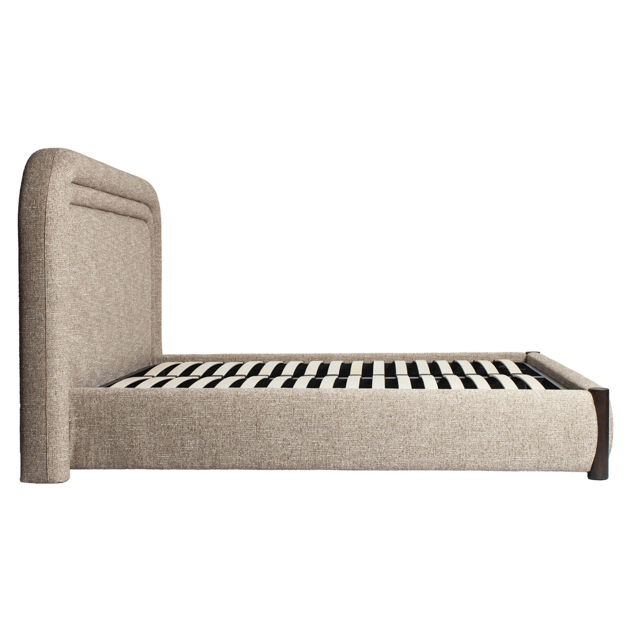 - Bed Citadel sand tweed 160x200 (mattress size (excl.))
