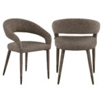- Eetkamerstoel Gia brown chunky
