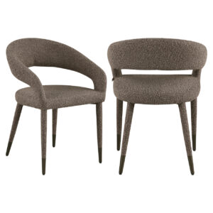 - Eetkamerstoel Gia brown chunky