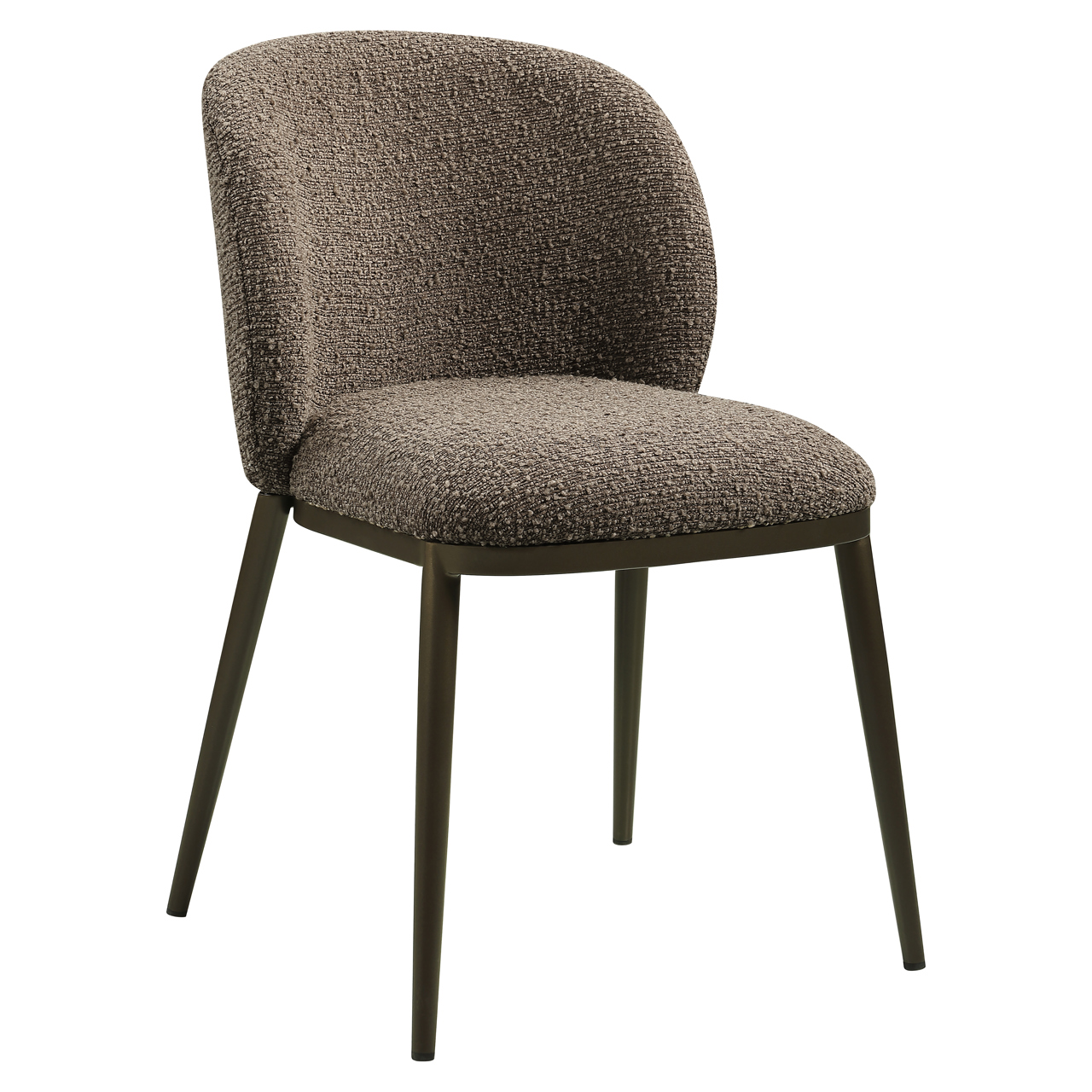 - Eetkamerstoel Gandy brown chunky