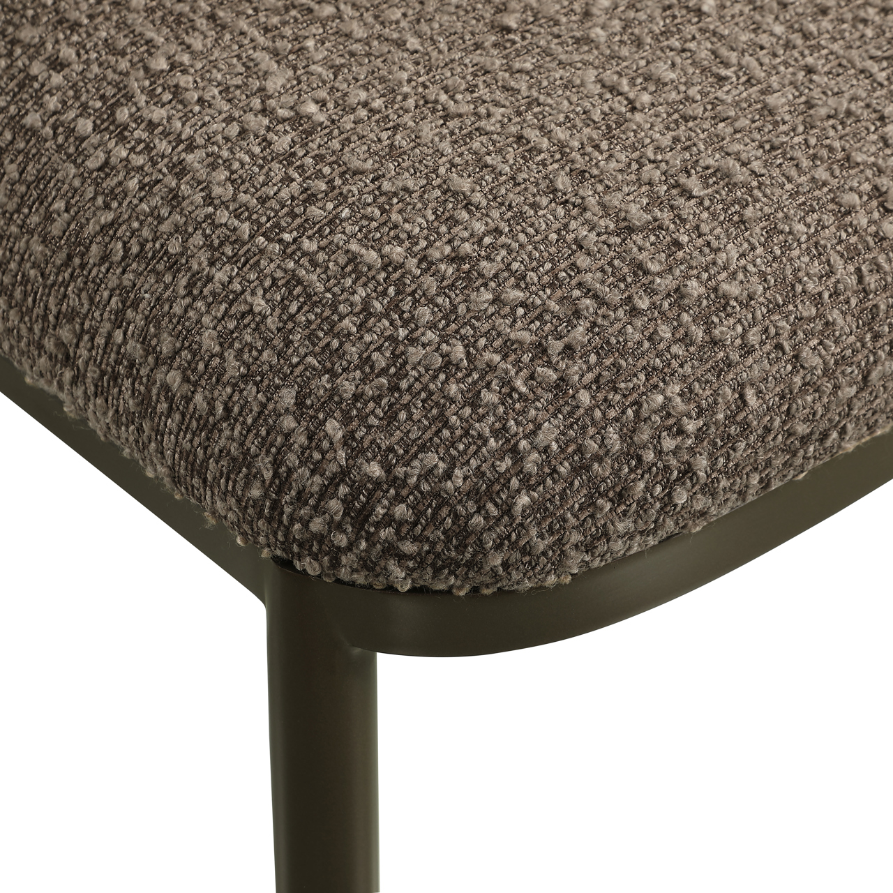 - Eetkamerstoel Gandy brown chunky