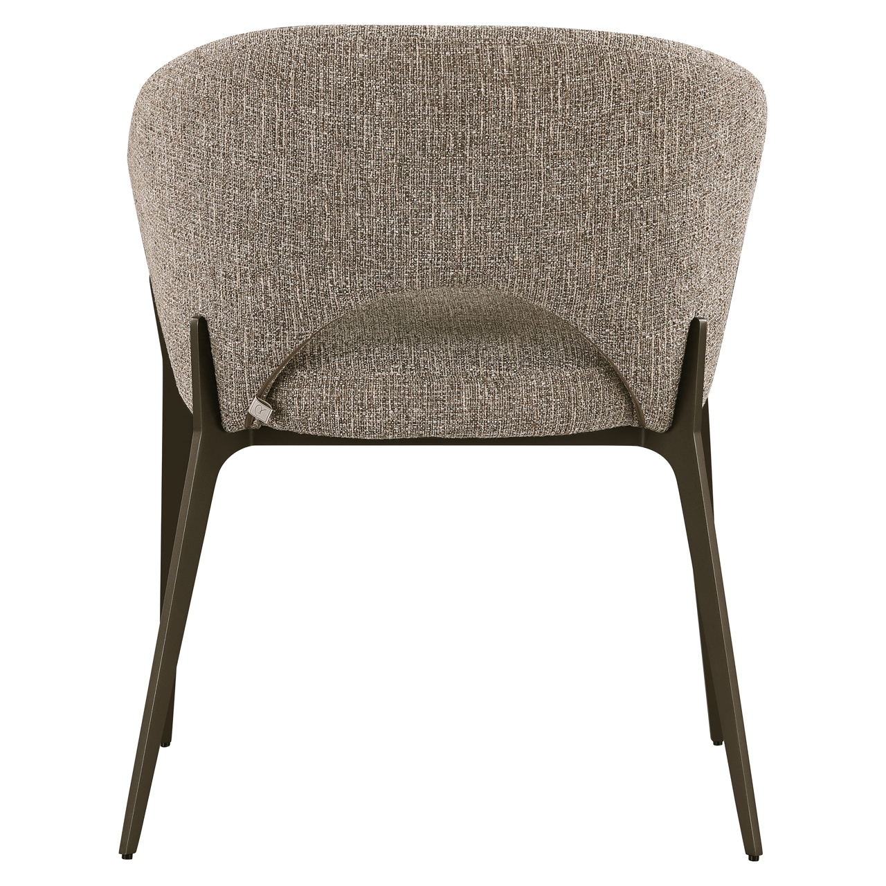 - Eetkamerstoel Kenzi brown tweed