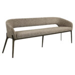 - Eetkamer bank Kenzi brown tweed